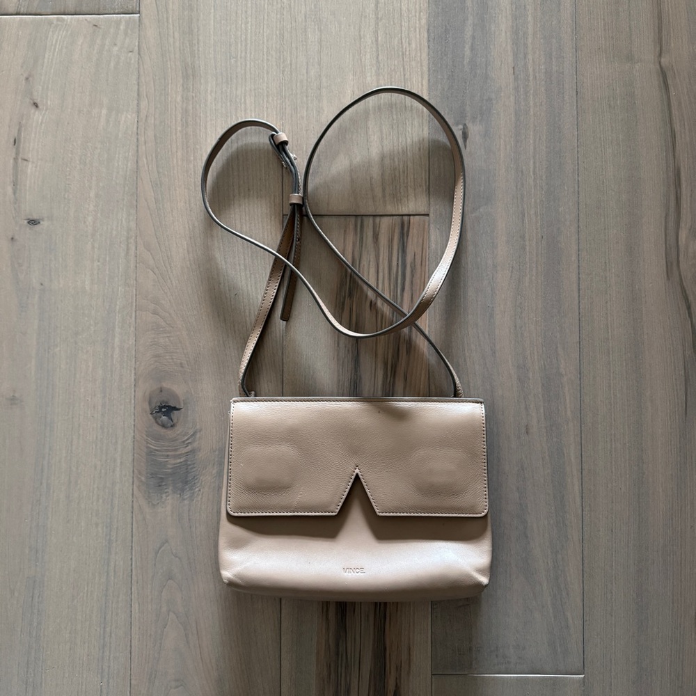 Vince Signature V Crossbody Bag